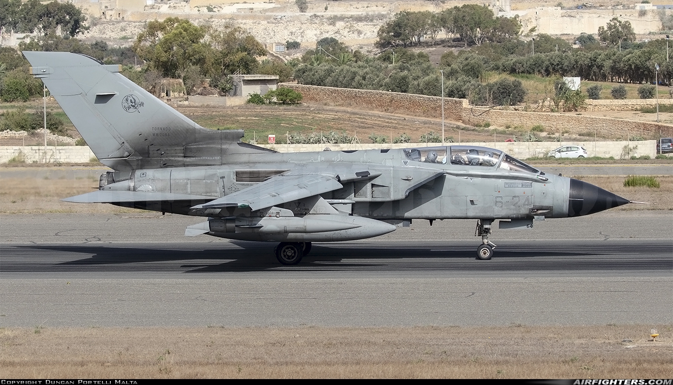 Italy - Air Force Panavia Tornado IDS MM7064 at Luqa - Malta International (MLA / LMML), Malta