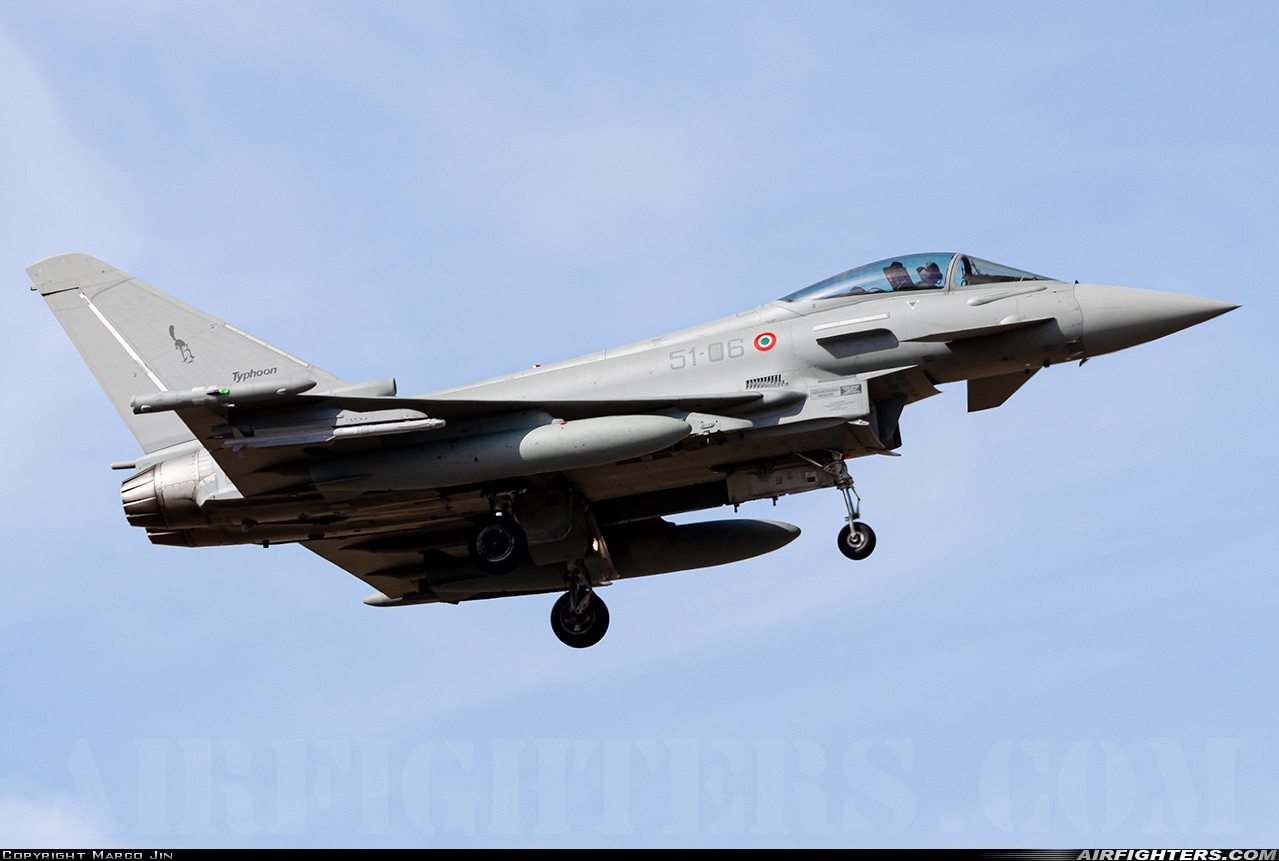 Italy - Air Force Eurofighter F-2000A Typhoon (EF-2000S) MM7356 at Grosseto (- Corrado Baccarini) (GRS / LIRS), Italy