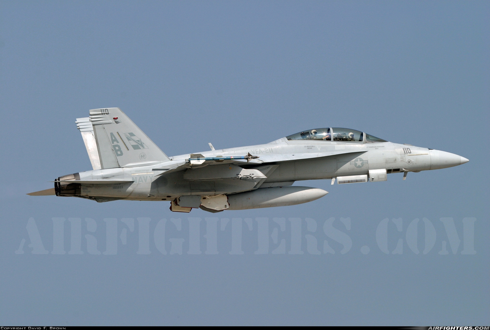 USA - Navy Boeing F/A-18F Super Hornet 165803 at Virginia Beach - Oceana NAS / Apollo Soucek Field (NTU / KNTU), USA