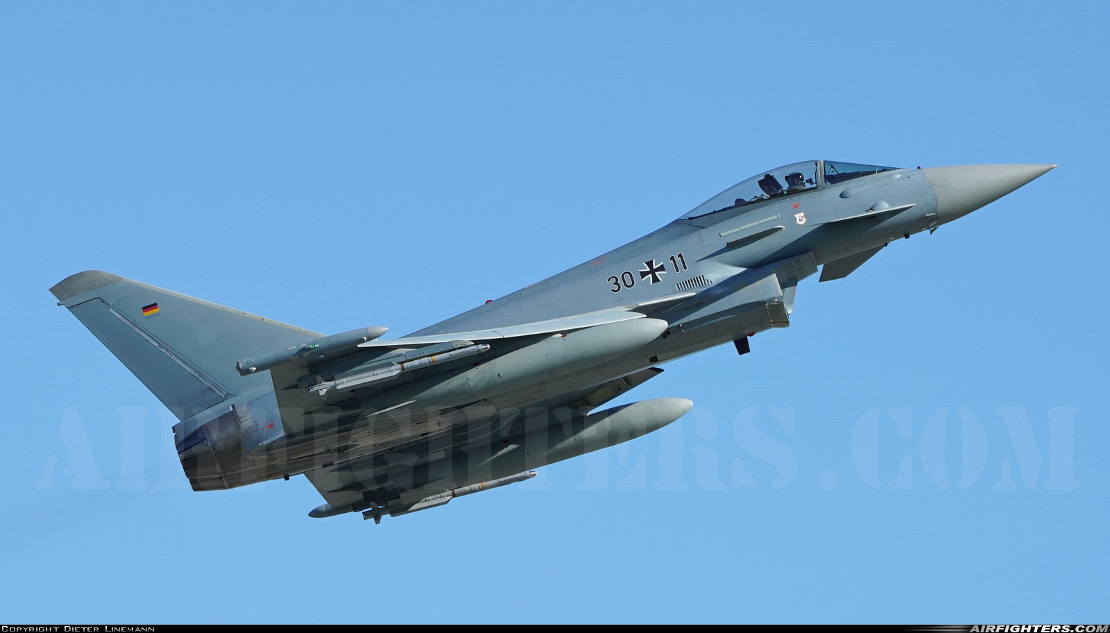Germany - Air Force Eurofighter EF-2000 Typhoon S 30+11 at Wittmundhafen (Wittmund) (ETNT), Germany