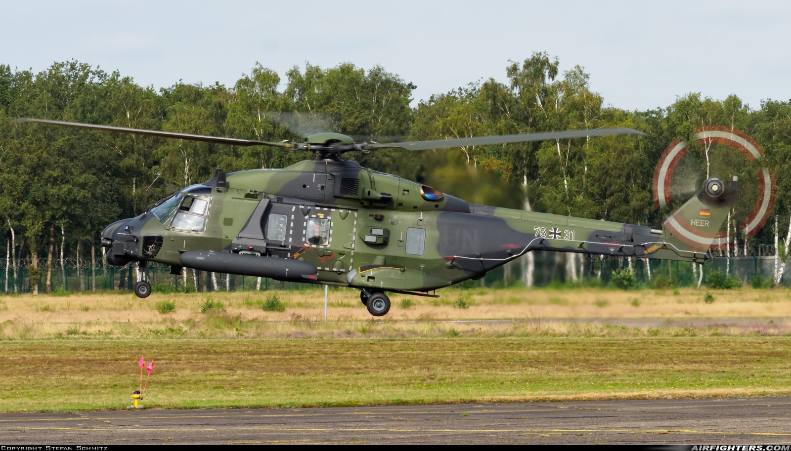 Germany - Army NHI NH-90TTH 78+31 at Kleine Brogel (EBBL), Belgium