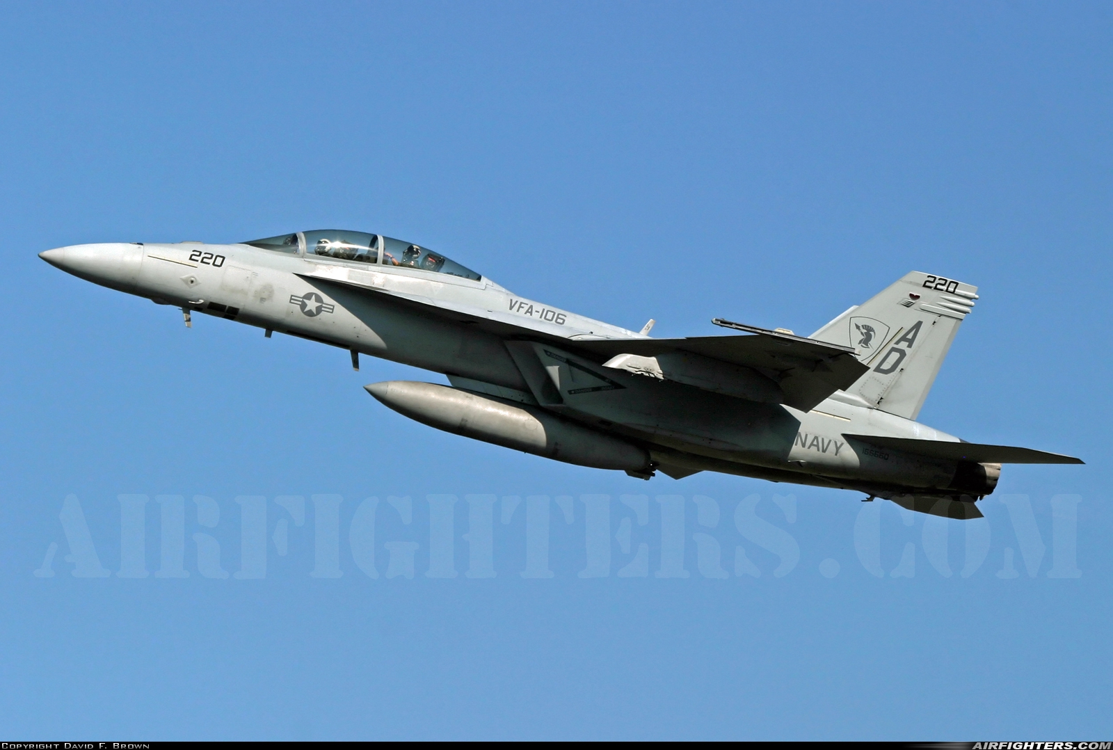 USA - Navy Boeing F/A-18F Super Hornet 166660 at Virginia Beach - Oceana NAS / Apollo Soucek Field (NTU / KNTU), USA