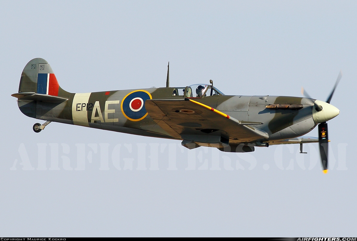 Private - The Fighter Collection Supermarine 331 Spitfire LF.Vb G-LFVB at Duxford (EGSU), UK