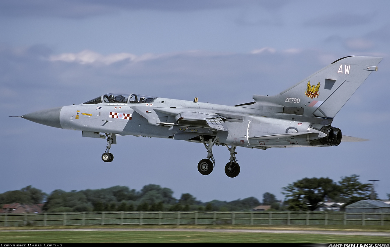 UK - Air Force Panavia Tornado F3 ZE790 at Coningsby (EGXC), UK