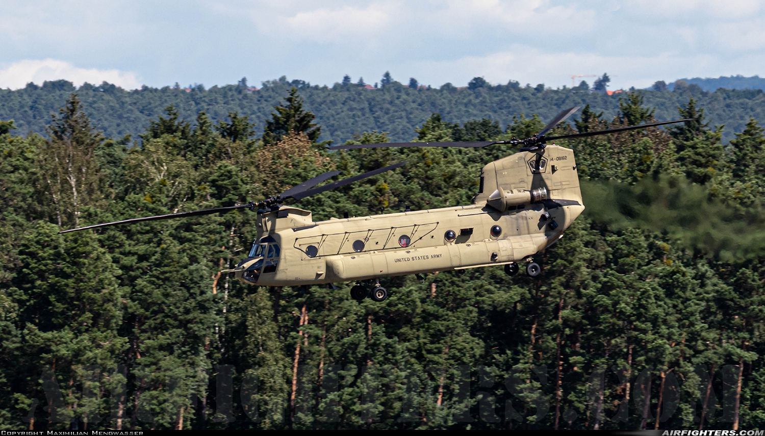 USA - Army Boeing Vertol CH-47F Chinook 14-08162 at Nuremberg (NUE / EDDN), Germany