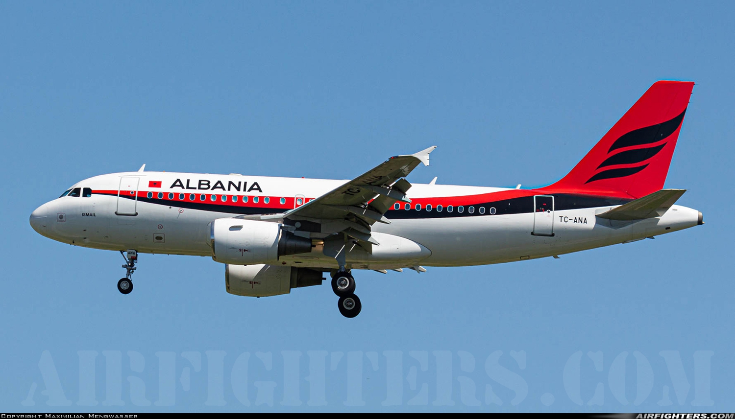 Albania - Government Airbus A319-115 CJ TC-ANA at Brussels - National (Zaventem) / Melsbroek (BRU / EBBR / EBMB), Belgium