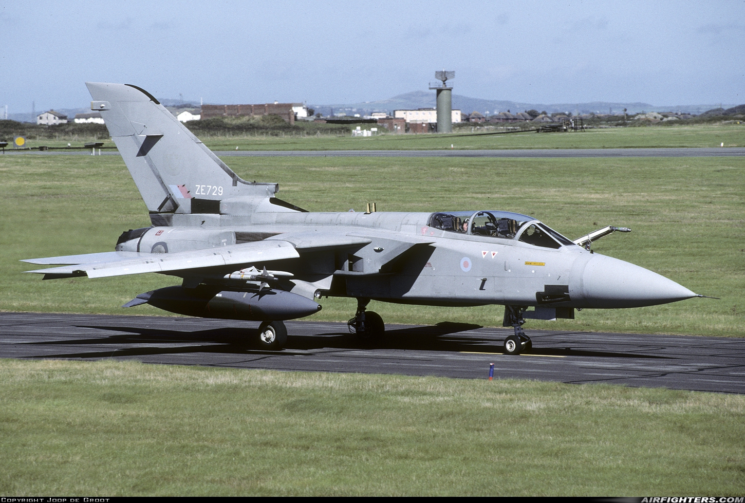 UK - Air Force Panavia Tornado F3 ZE729 at Valley (EGOV), UK