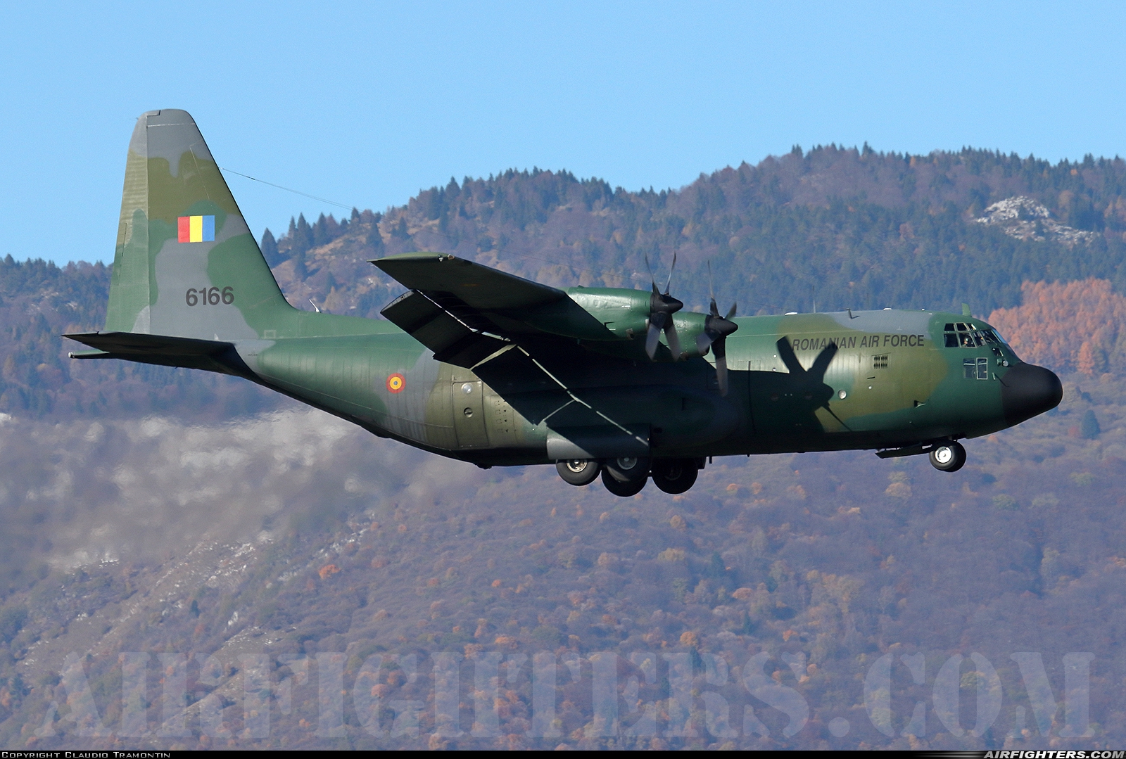 Romania - Air Force Lockheed C-130B Hercules (L-282) 6166 at Aviano (- Pagliano e Gori) (AVB / LIPA), Italy