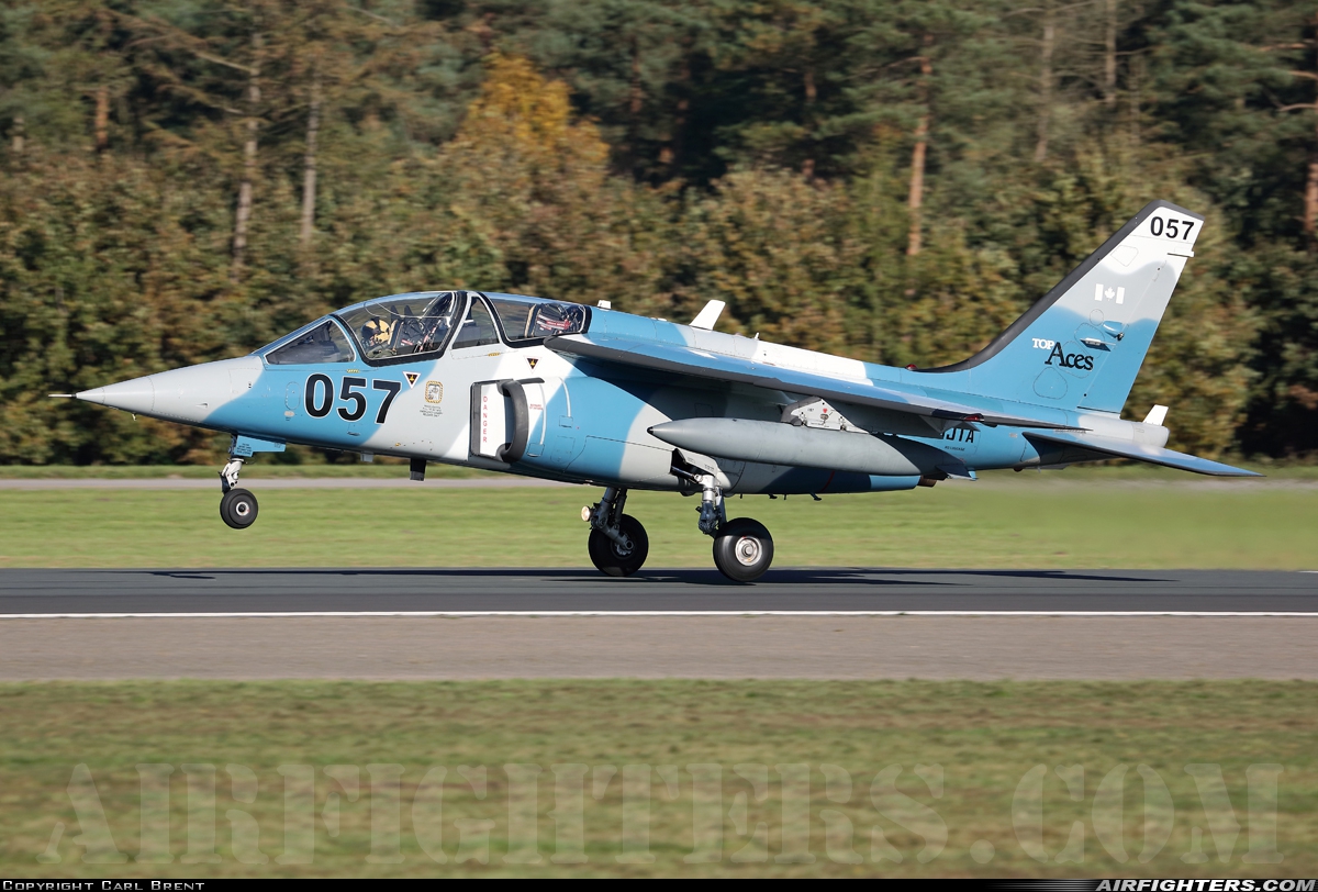 Company Owned - Top Aces (ATSI) Dassault/Dornier Alpha Jet A C-GJTA at Wittmundhafen (Wittmund) (ETNT), Germany