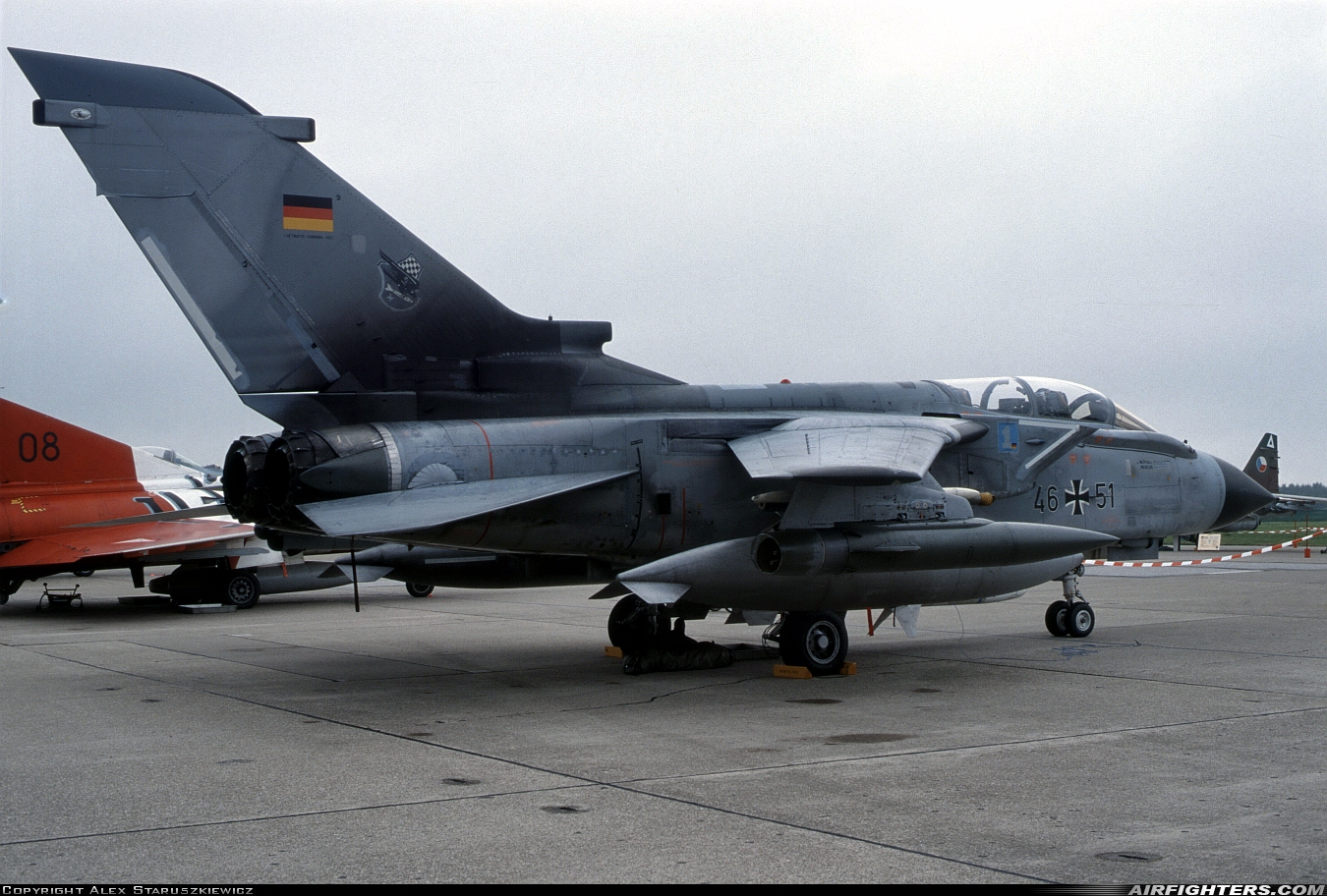 Germany - Air Force Panavia Tornado ECR 46+51 at Memmingen - Allgau (FMM / EDJA), Germany