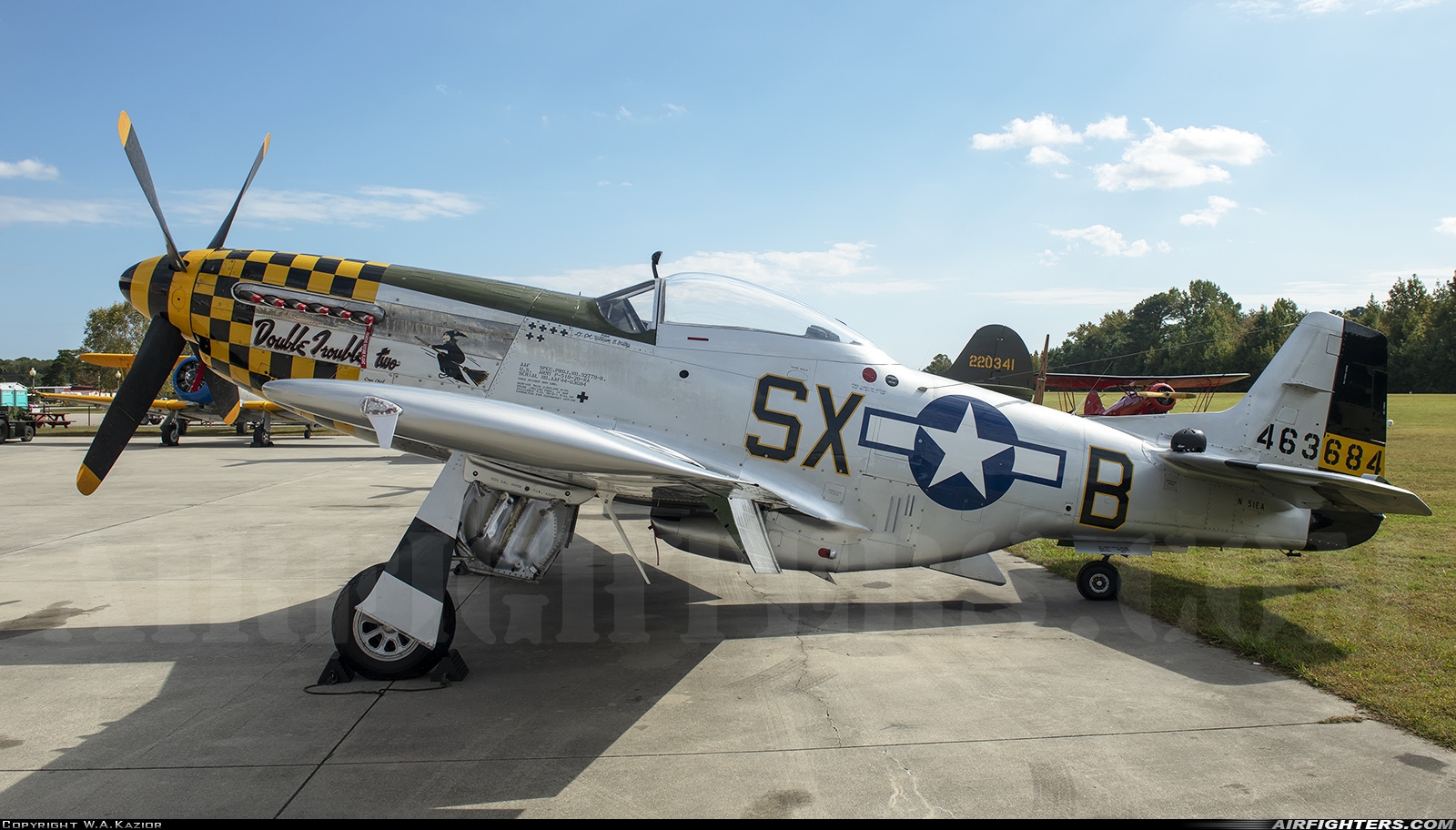 Private - Military Aviation Museum North American P-51D Mustang N51EA at Virginia Beach Airport (42VA), USA