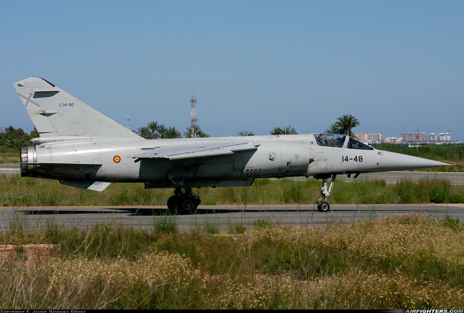 Spain - Air Force Dassault Mirage F1M C.14-90 at Murcia - San Javier (MJV / LELC), Spain