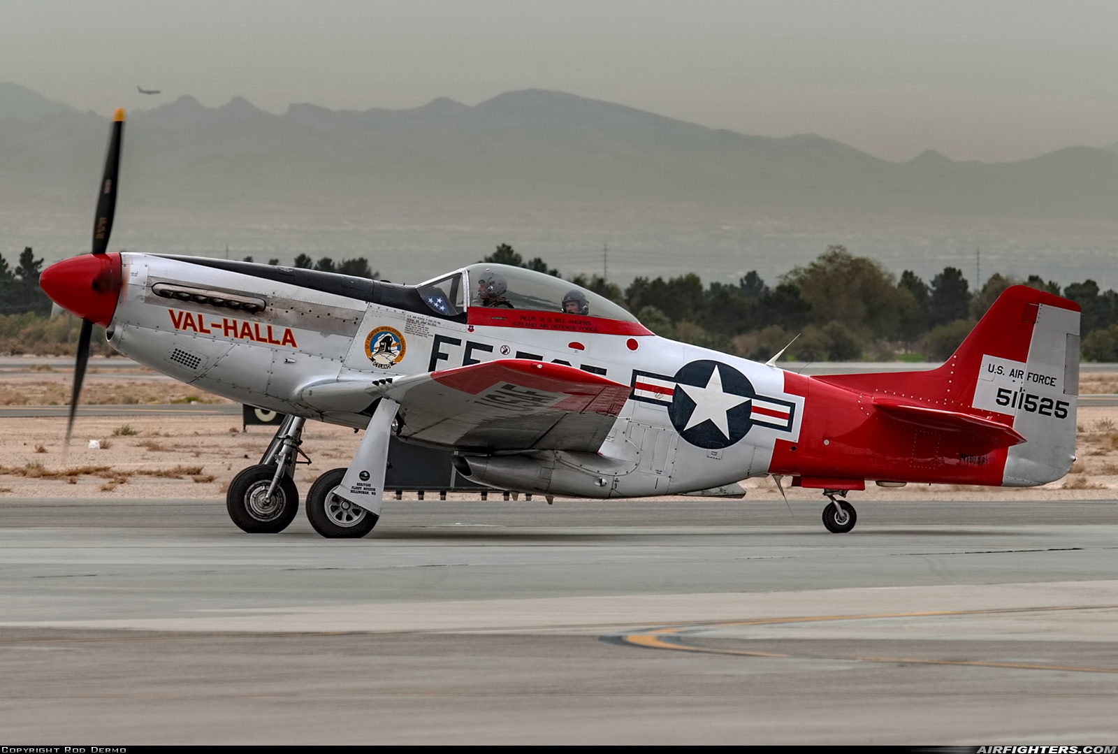 Private - Heritage Flight Museum North American P-51D Mustang N151AF at Las Vegas - Nellis AFB (LSV / KLSV), USA