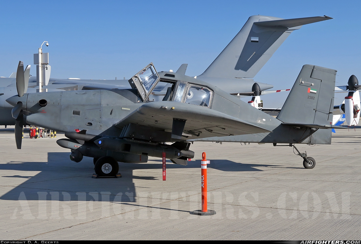 United Arab Emirates - Air Force Ayres/Rockwell/Iomax S2R-T660 Archangel 2382 at Jebel Ali (Dubai) - Al Maktoum Int. (DWC / OMDW), United Arab Emirates