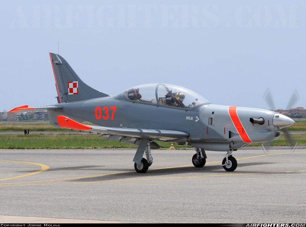 Poland - Air Force PZL-Okecie PZL-130TC-2 Orlik 037 at Pratica di Mare (- Mario de Bernardi) (LIRE), Italy