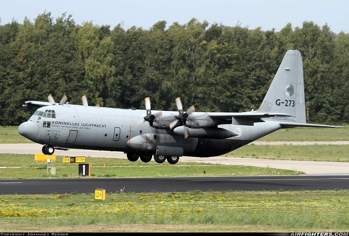 Netherlands - Air Force Lockheed C-130H-30 Hercules (L-382) G-273 at Eindhoven (- Welschap) (EIN / EHEH), Netherlands