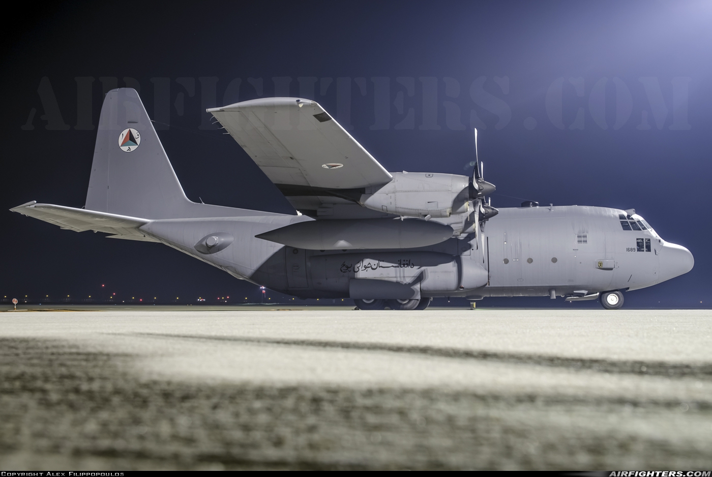 Afghanistan - Air Force Lockheed C-130H Hercules (L-382) 1689 at Athens - Eleftherios Venizelos (Spata) (ATH / LGAV), Greece