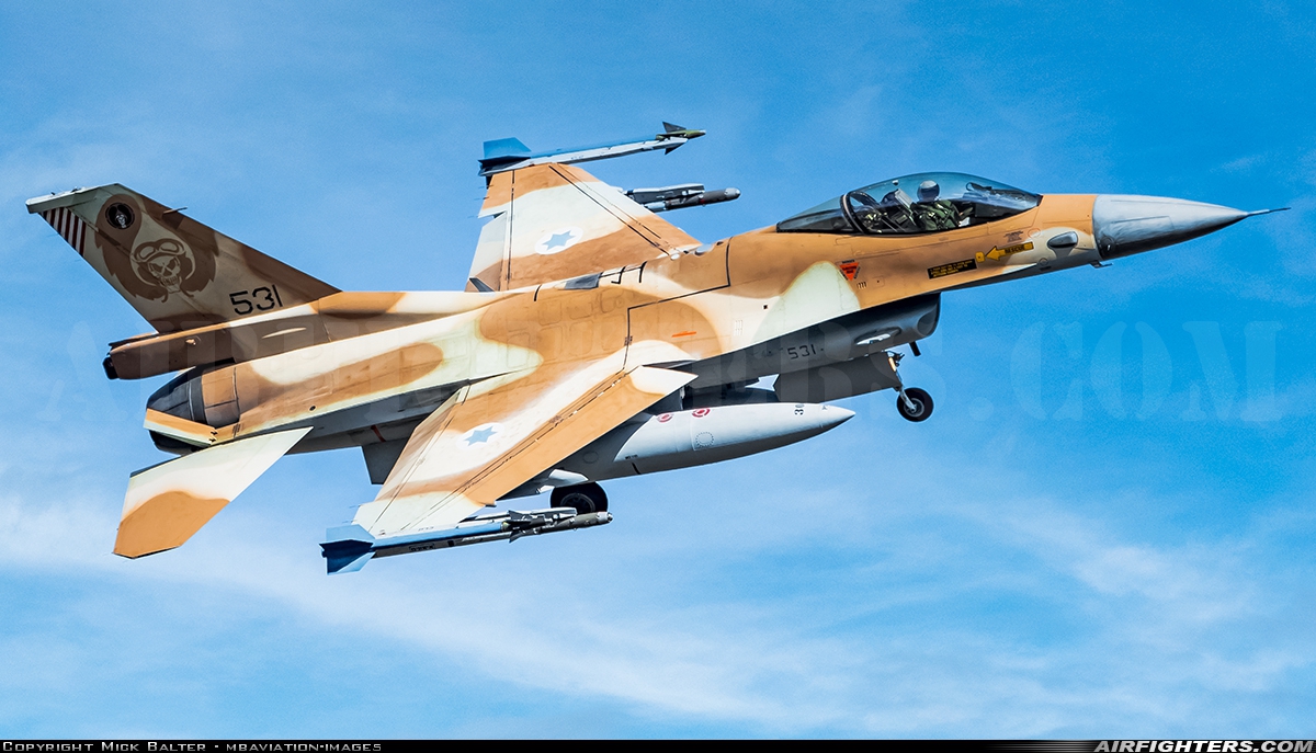 Israel - Air Force General Dynamics F-16C Fighting Falcon 531 at Norvenich (ETNN), Germany