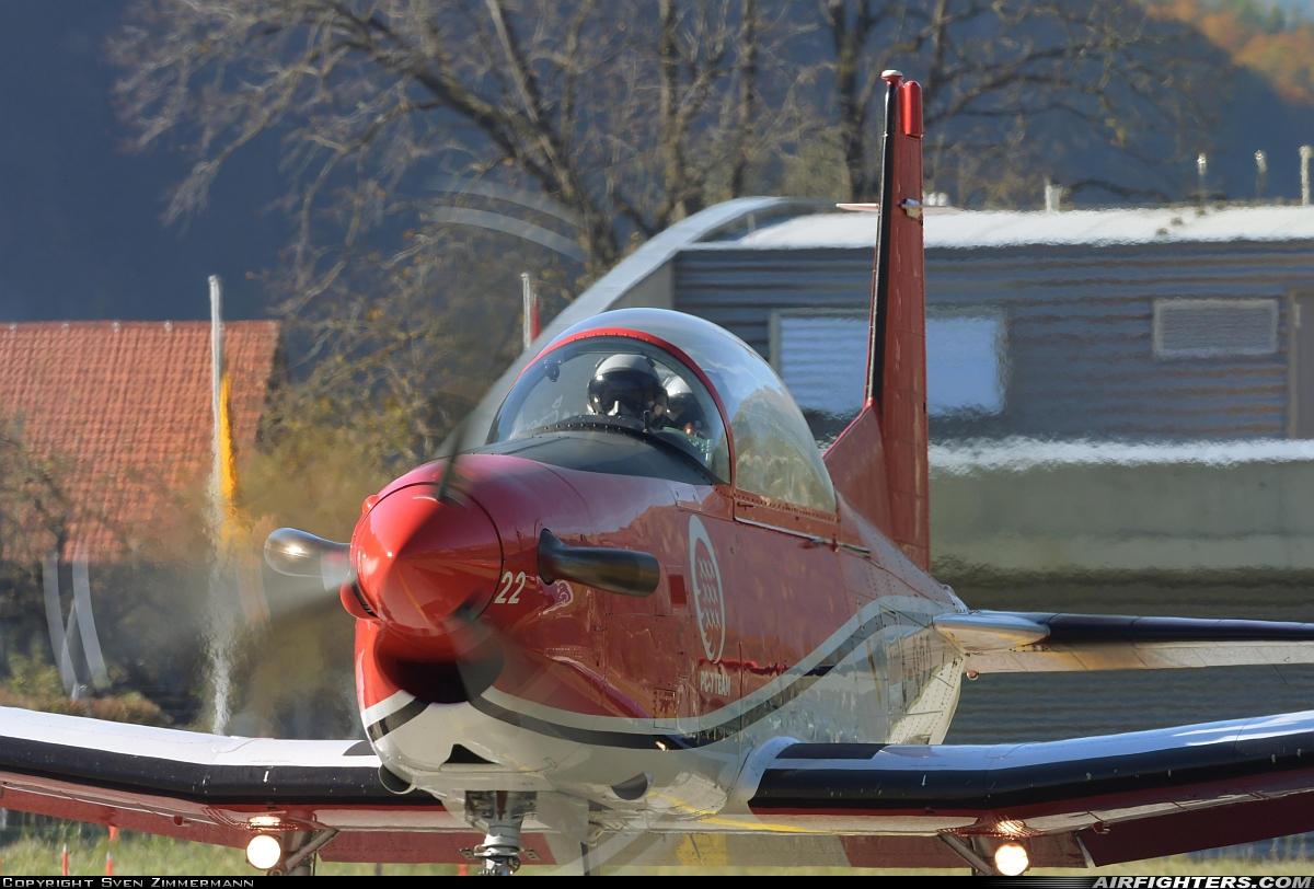 Switzerland - Air Force Pilatus NCPC-7 Turbo Trainer A-922 at Meiringen (LSMM), Switzerland