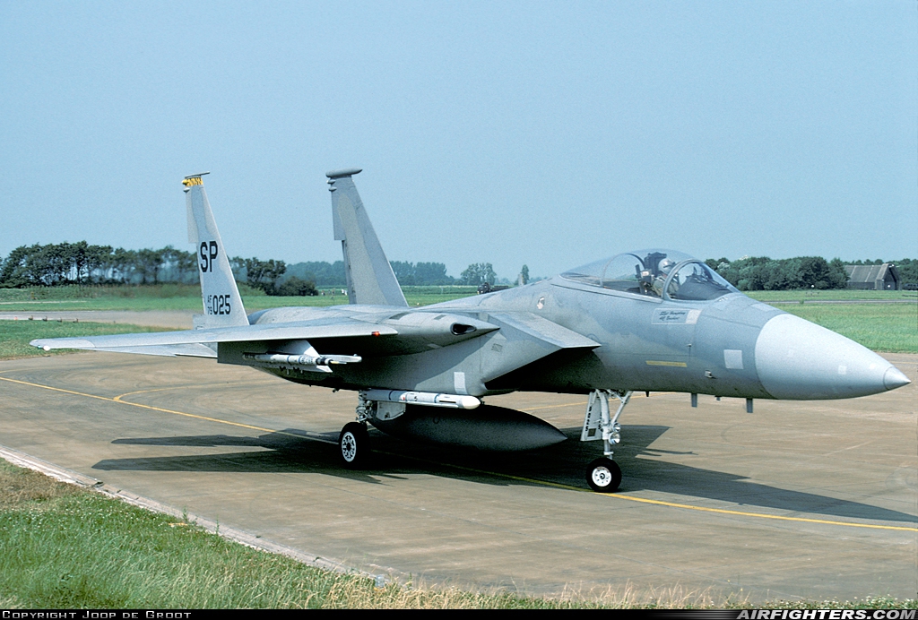 USA - Air Force McDonnell Douglas F-15C Eagle 79-0025 at Leeuwarden (LWR / EHLW), Netherlands