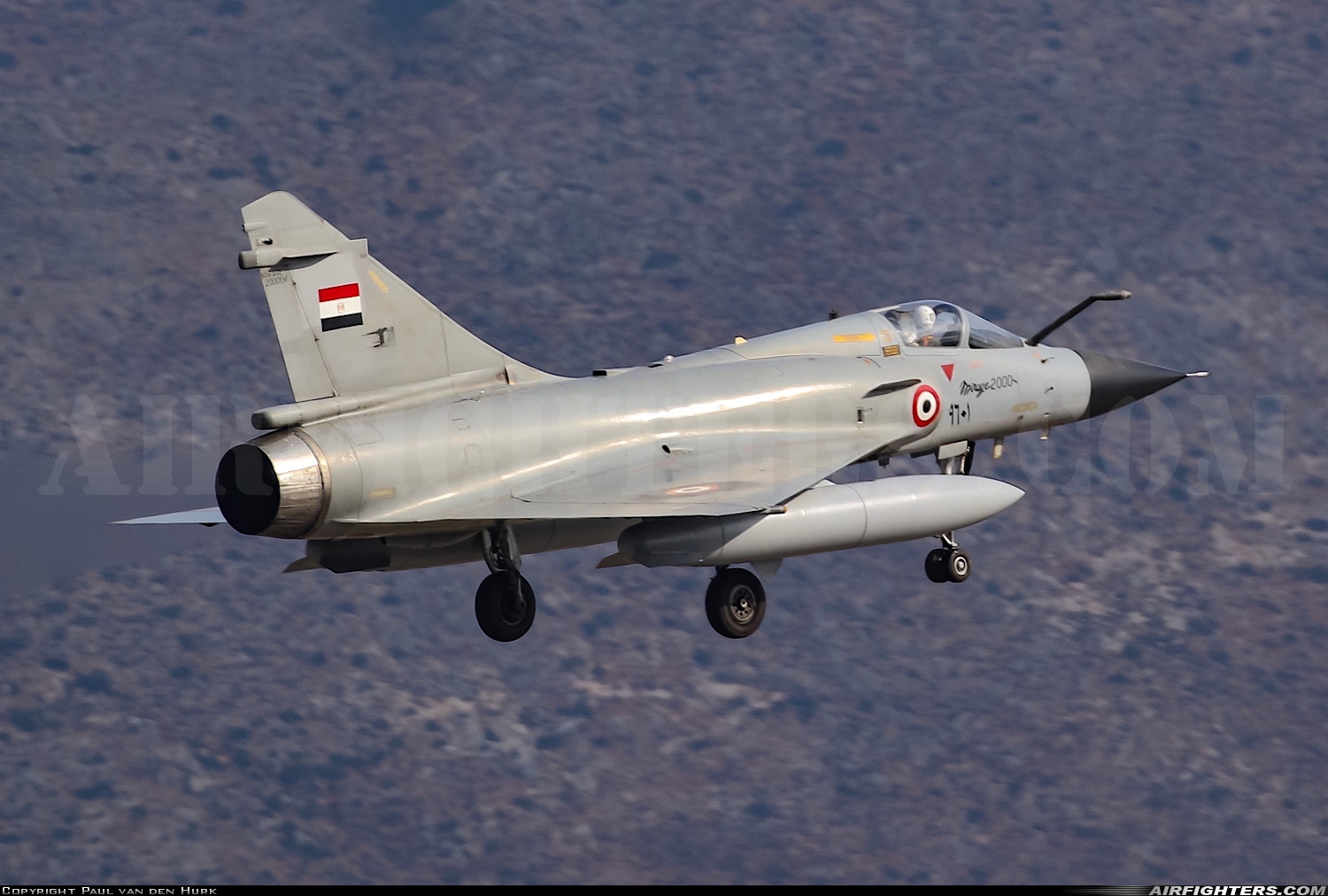 Egypt - Air Force Dassault Mirage 2000EM 9601 at Chania - Souda (CHQ / LGSA), Greece