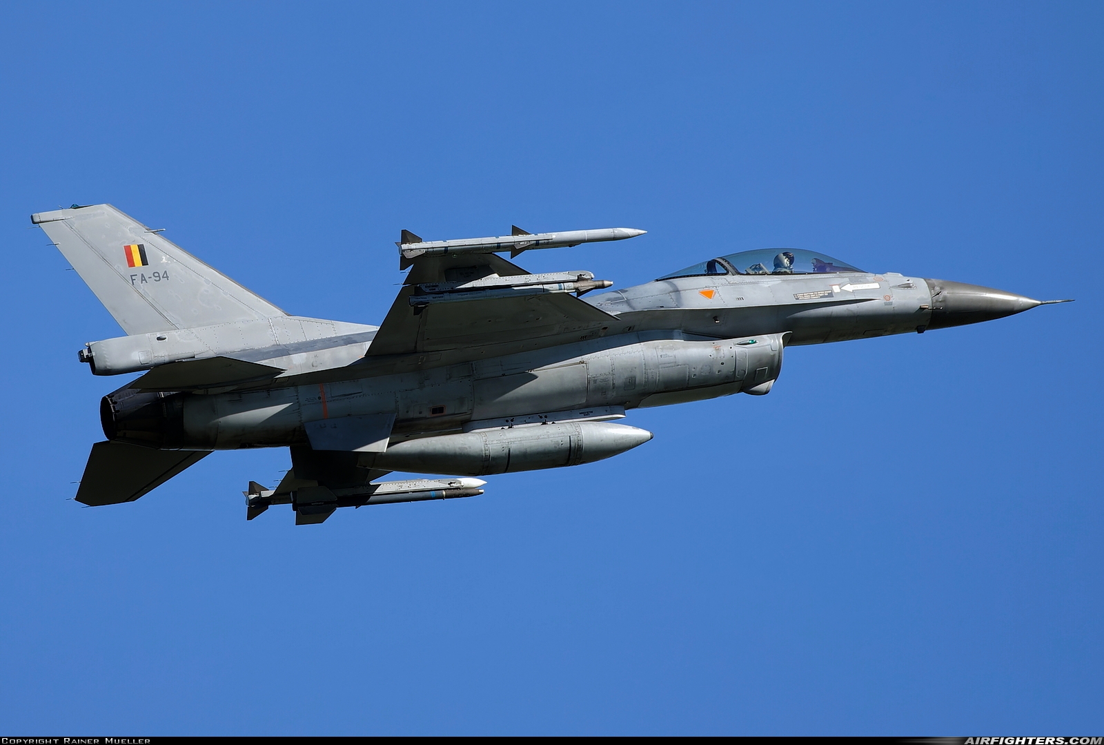 Belgium - Air Force General Dynamics F-16AM Fighting Falcon FA-94 at Leeuwarden (LWR / EHLW), Netherlands