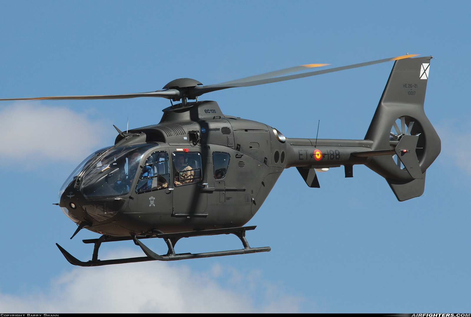 Spain - Army Eurocopter EC-135T2+ HE.26-21-10017 at Albacete (- Los Llanos) (LEAB), Spain