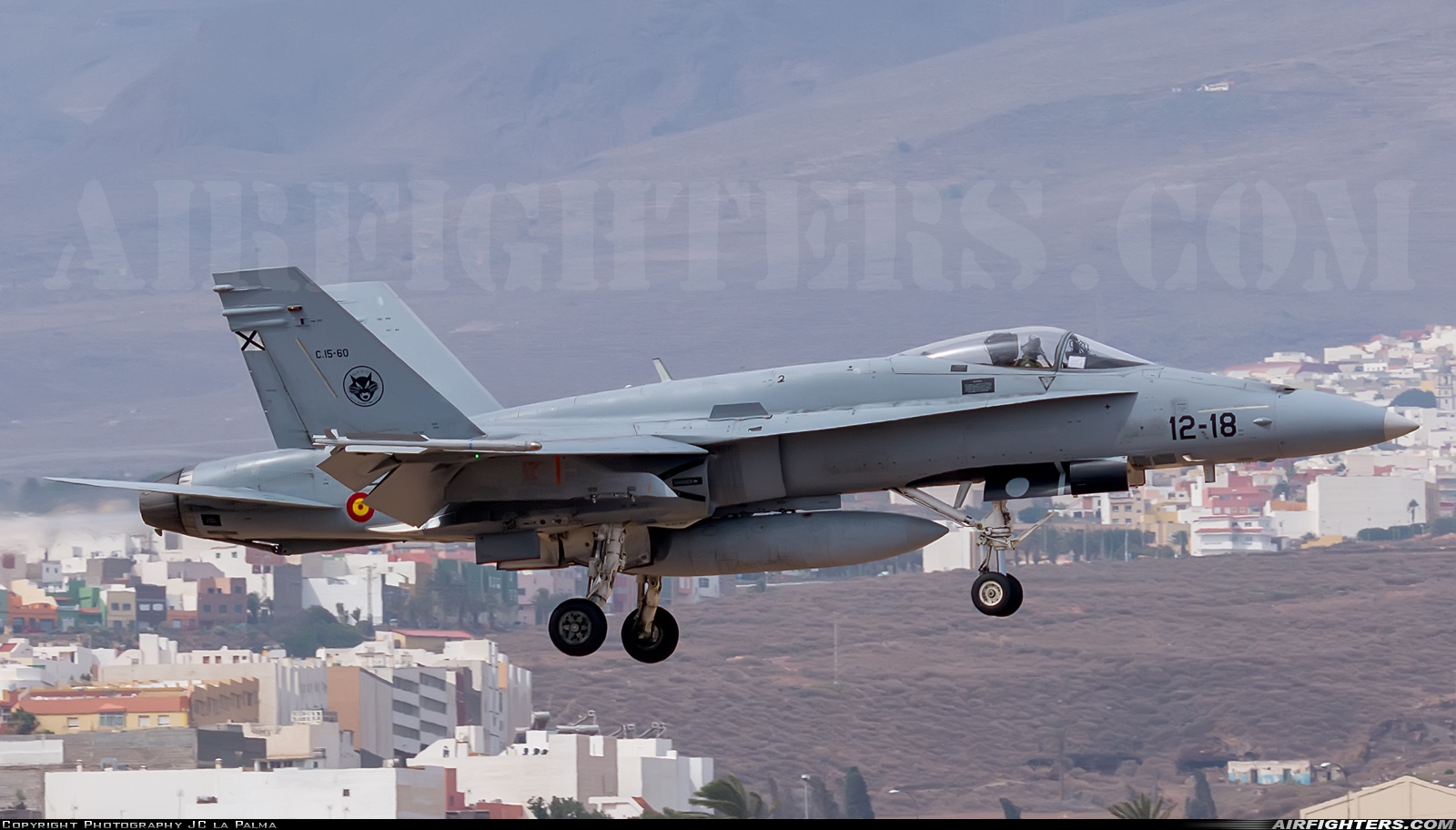 Spain - Air Force McDonnell Douglas C-15 Hornet (EF-18A+) C.15-60 at Gran Canaria (- Las Palmas / Gando) (LPA / GCLP), Spain