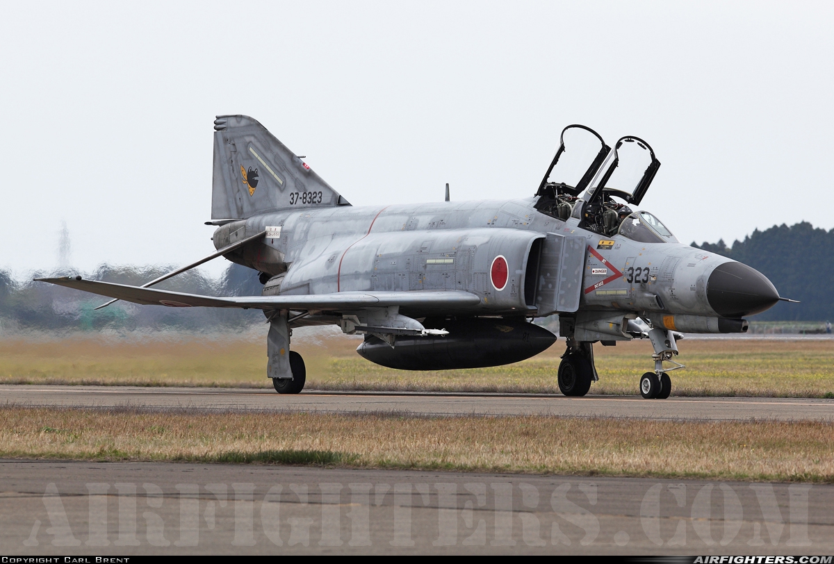 Japan - Air Force McDonnell Douglas F-4EJ-KAI Phantom II 37-8323 at Nyutabaru (RJFN), Japan