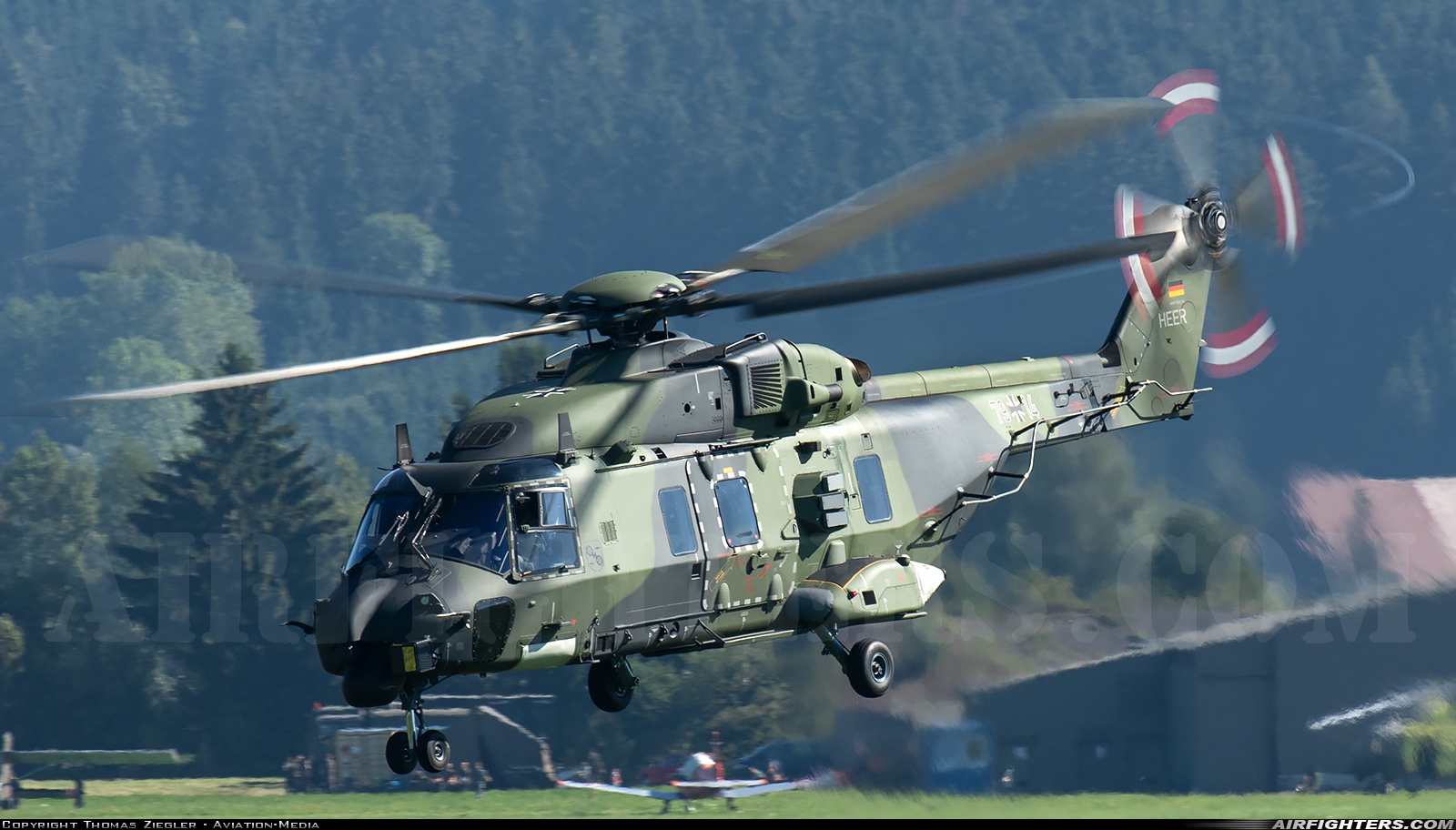 Germany - Army NHI NH-90TTH 79+14 at Zeltweg (LOXZ), Austria