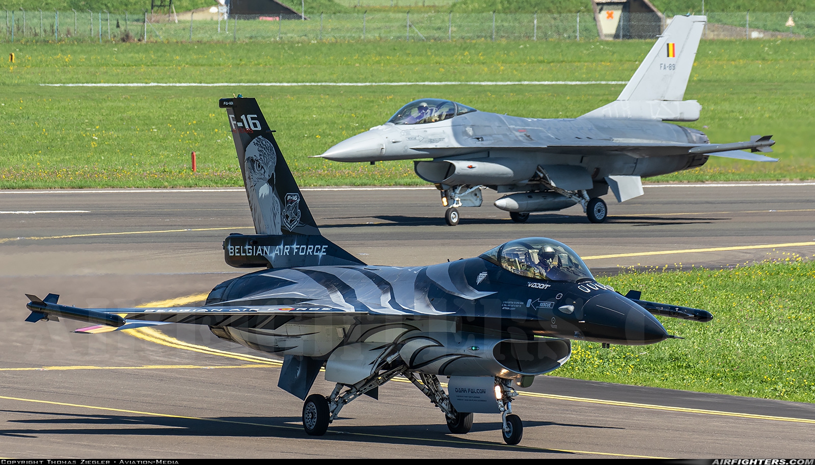 Belgium - Air Force General Dynamics F-16AM Fighting Falcon FA-101 at Zeltweg (LOXZ), Austria