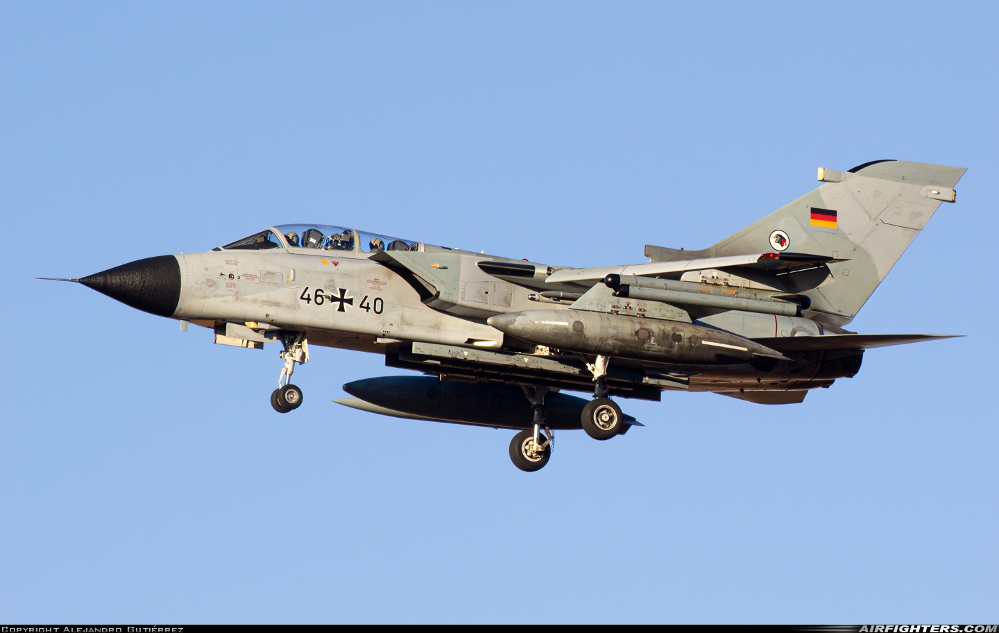 Germany - Air Force Panavia Tornado ECR 46+40 at Albacete (- Los Llanos) (LEAB), Spain
