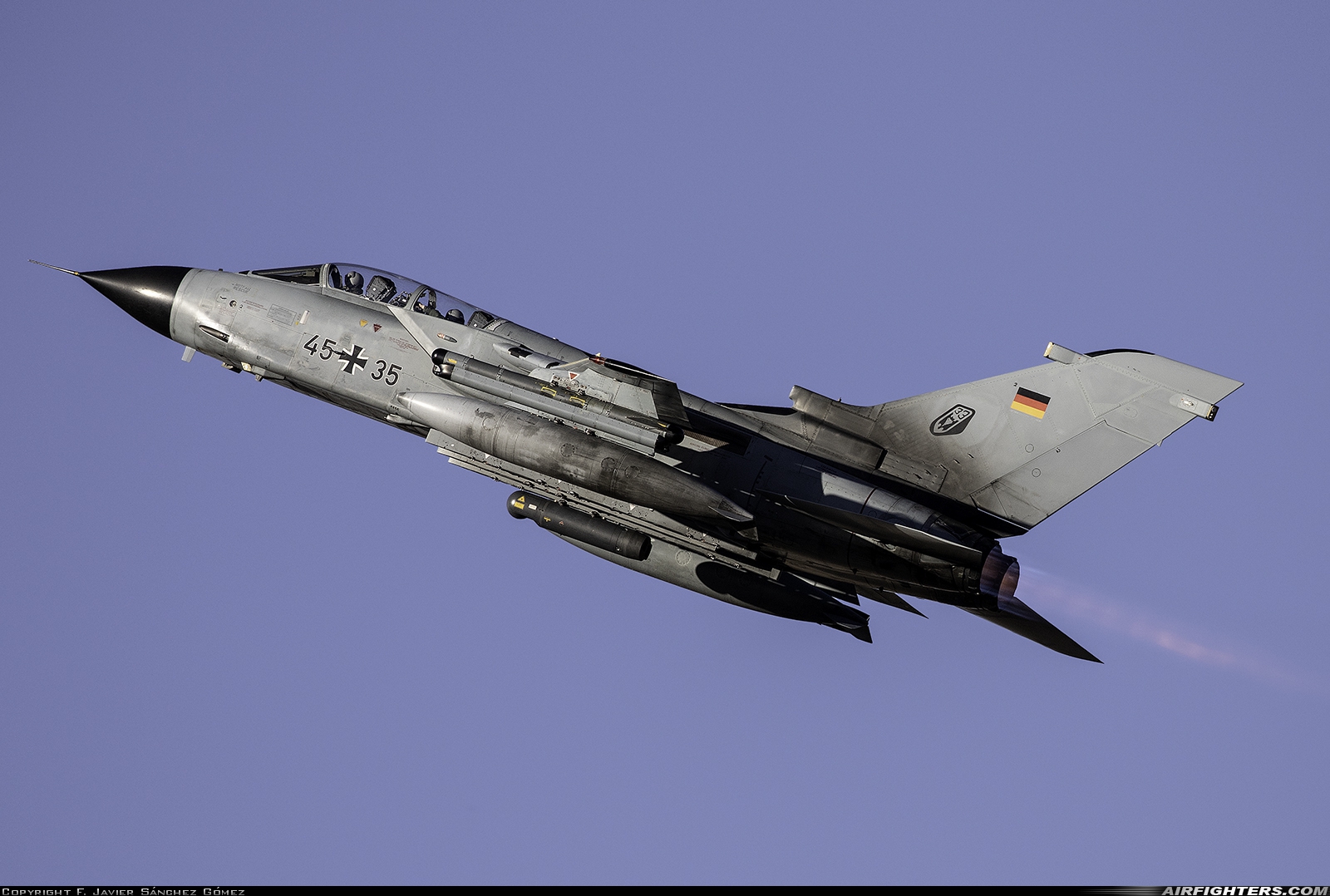 Germany - Air Force Panavia Tornado IDS 45+35 at Albacete (- Los Llanos) (LEAB), Spain