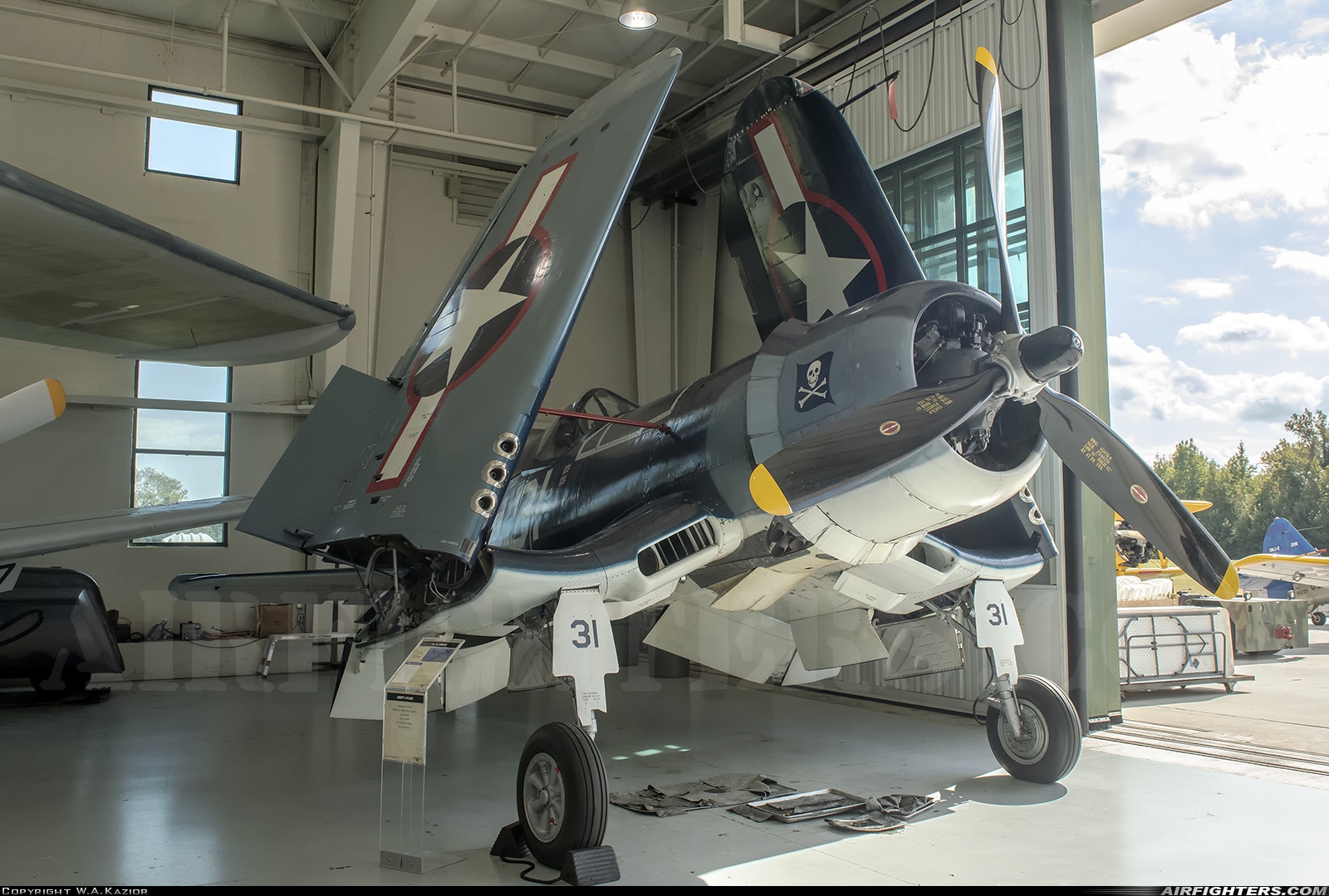 Private - Military Aviation Museum Goodyear FG-1D Corsair N46RL at Virginia Beach Airport (42VA), USA
