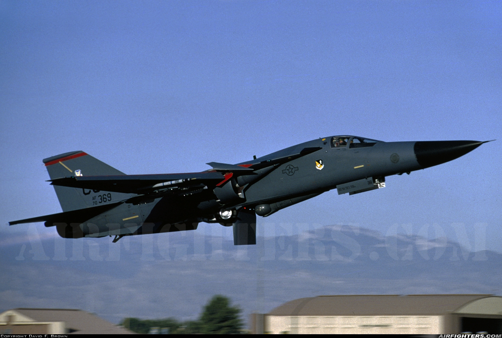 USA - Air Force General Dynamics F-111F Aardvark 70-2369 at Las Vegas - Nellis AFB (LSV / KLSV), USA