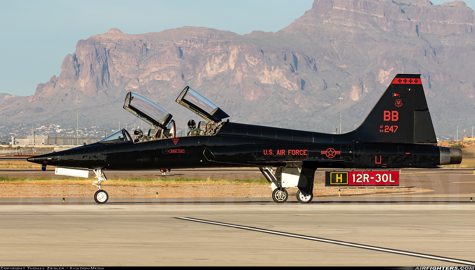 USA - Air Force Northrop T-38A Talon 64-13247 at Phoenix (Chandler) - Williams Gateway (AFB) (CHD / IWA / KIWA), USA