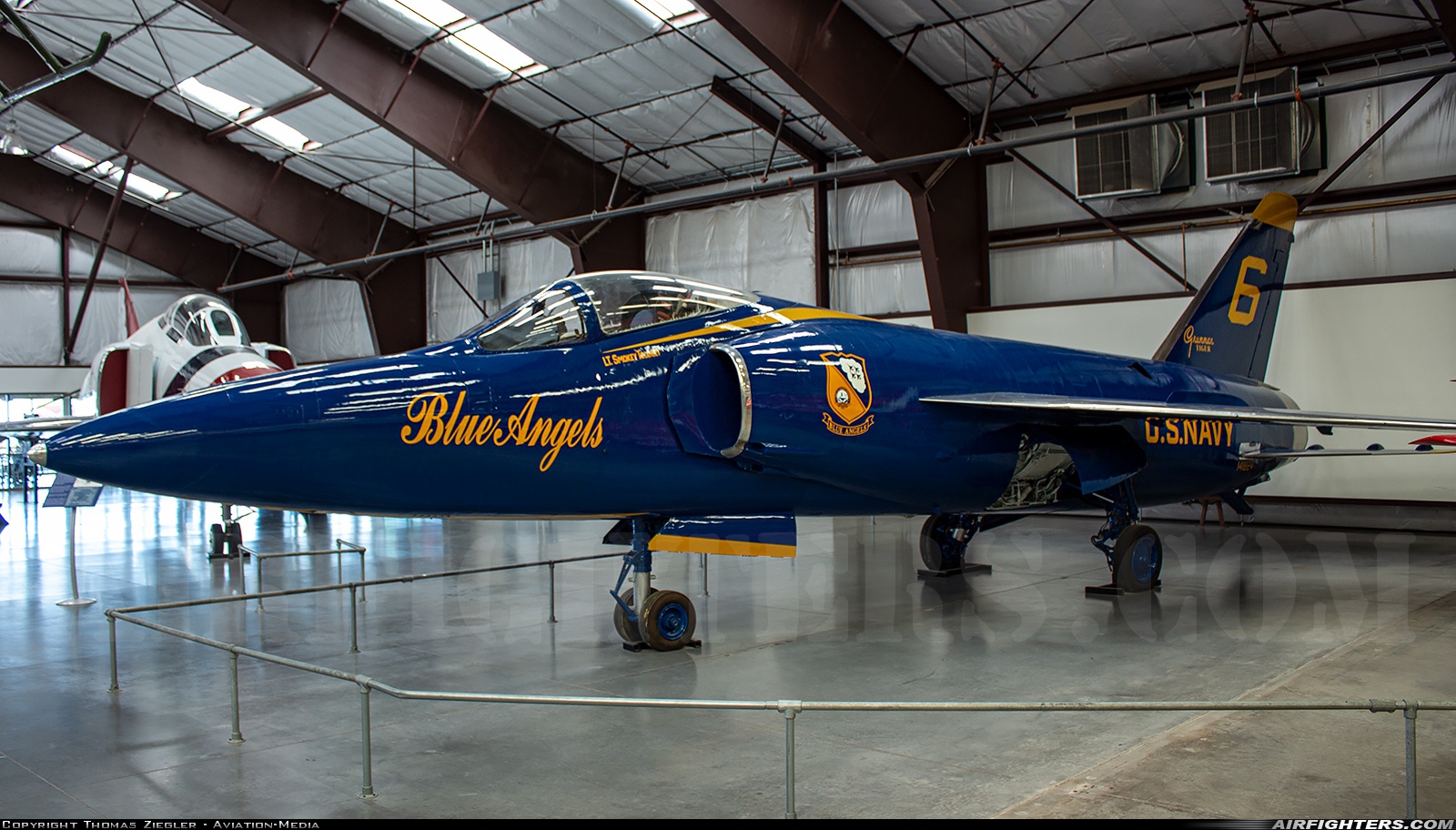USA - Navy Grumman F11F-1 Tiger 141824 at Tucson - Pima Air and Space Museum, USA
