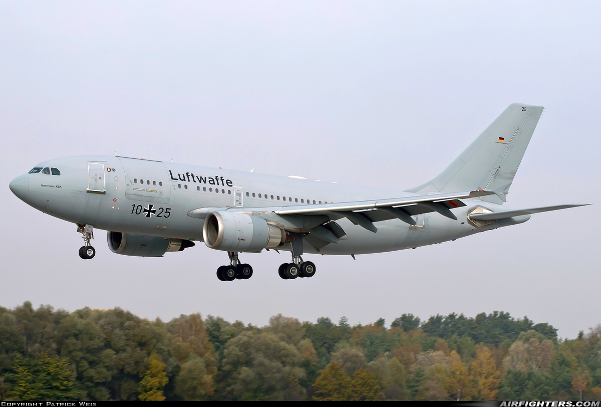 Germany - Air Force Airbus A310-304MRTT 10+25 at Ingolstadt - Manching (ETSI), Germany