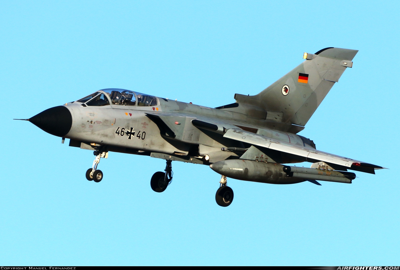 Germany - Air Force Panavia Tornado ECR 46+40 at Albacete (- Los Llanos) (LEAB), Spain