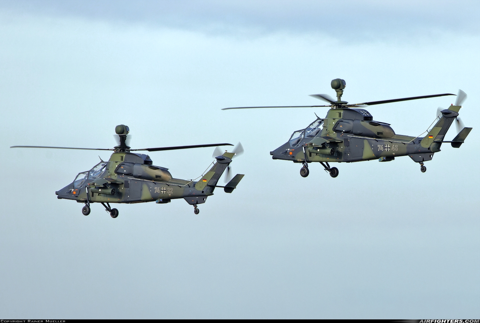 Germany - Army Eurocopter EC-665 Tiger UHT 74+46 at Buckeburg (- Achum) (ETHB), Germany