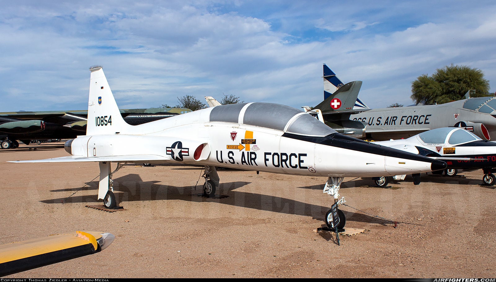 USA - Air Force Northrop T-38A Talon 61-0854 at Tucson - Pima Air and Space Museum, USA