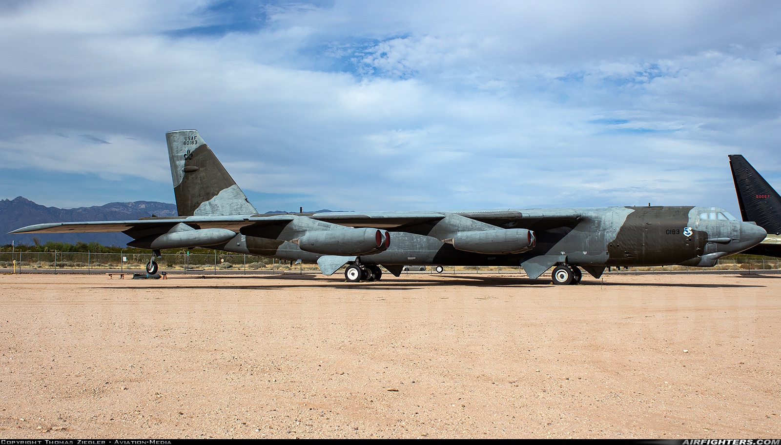 USA - Air Force Boeing B-52G Stratofortress 58-0183 at Tucson - Pima Air and Space Museum, USA