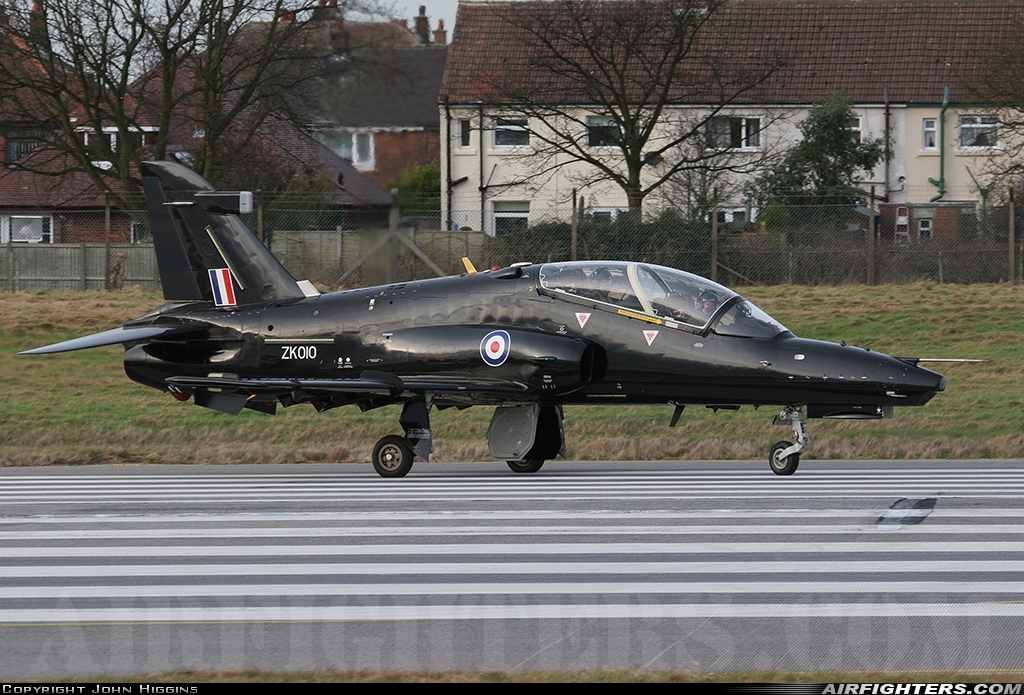 Company Owned - BAe Systems BAE Systems Hawk T.2 ZK010 at Warton (EGNO), UK