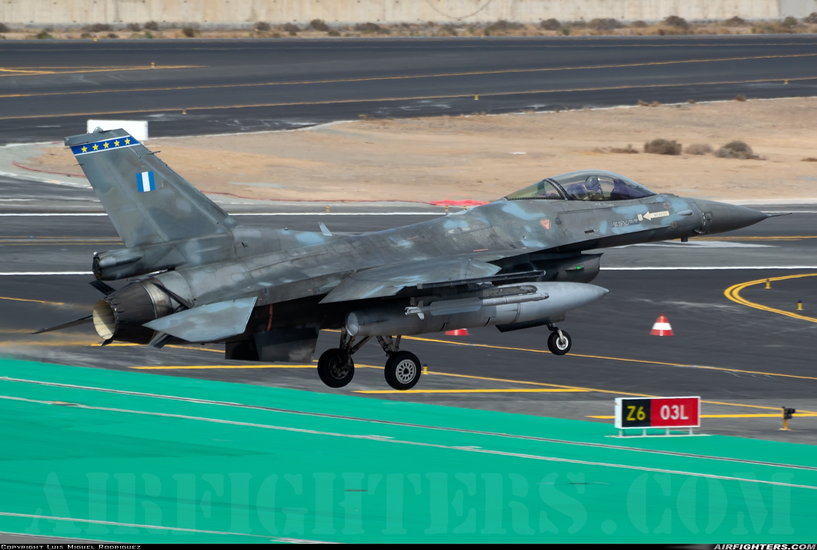 Greece - Air Force General Dynamics F-16C Fighting Falcon 509 at Gran Canaria (- Las Palmas / Gando) (LPA / GCLP), Spain