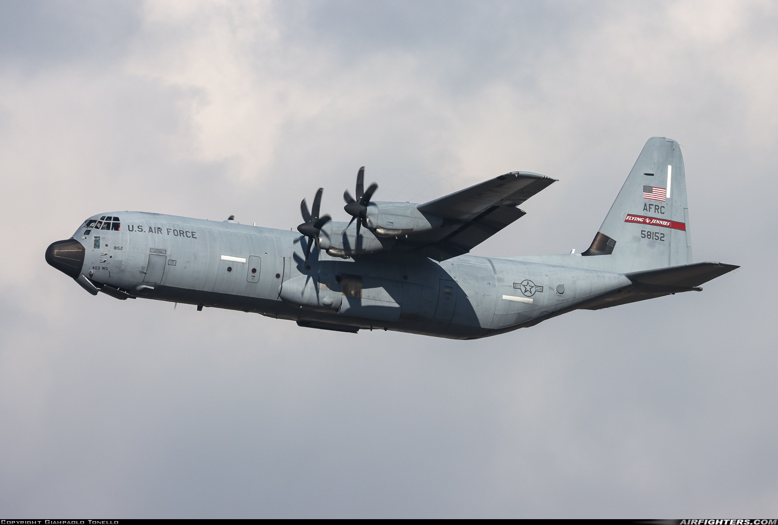 USA - Air Force Lockheed Martin C-130J-30 Hercules (L-382) 05-8152 at Aviano (- Pagliano e Gori) (AVB / LIPA), Italy