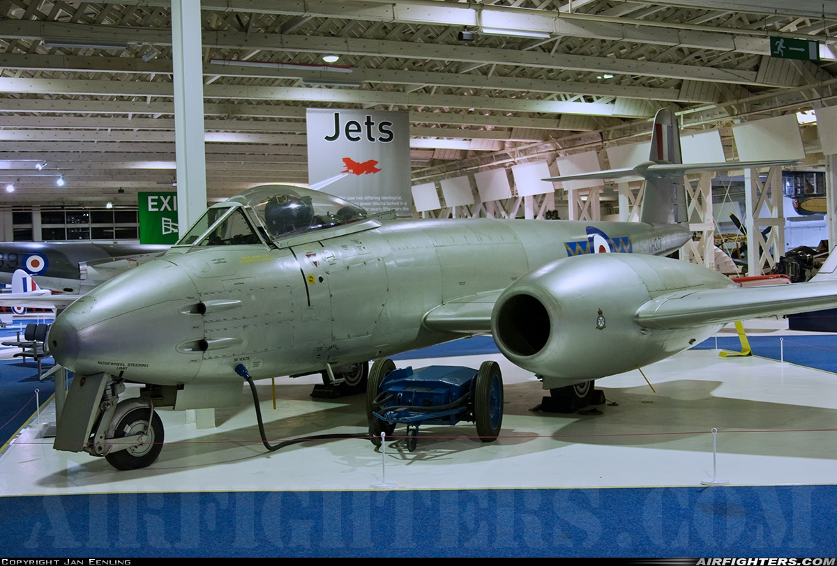 UK - Air Force Gloster Meteor F.8 WH301 at Off-Airport - Hendon (RAF Museum), UK
