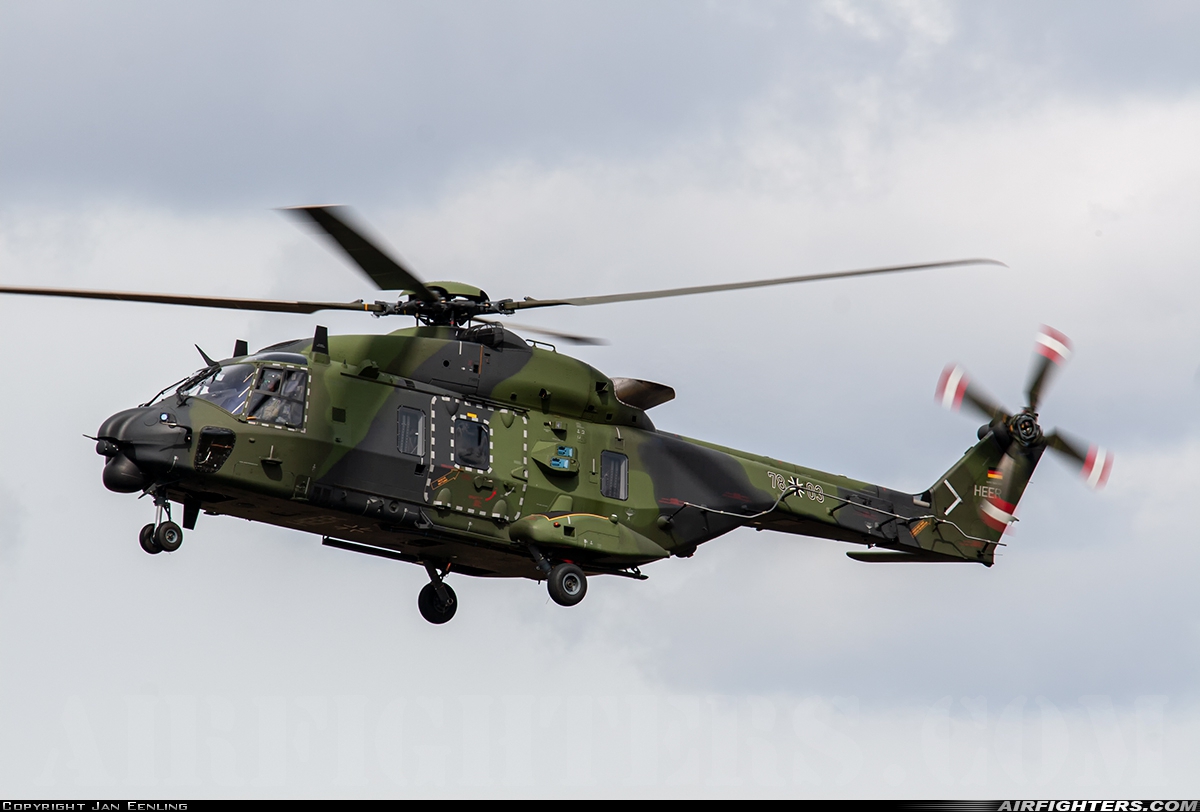Germany - Army NHI NH-90TTH 78+03 at Buckeburg (- Achum) (ETHB), Germany