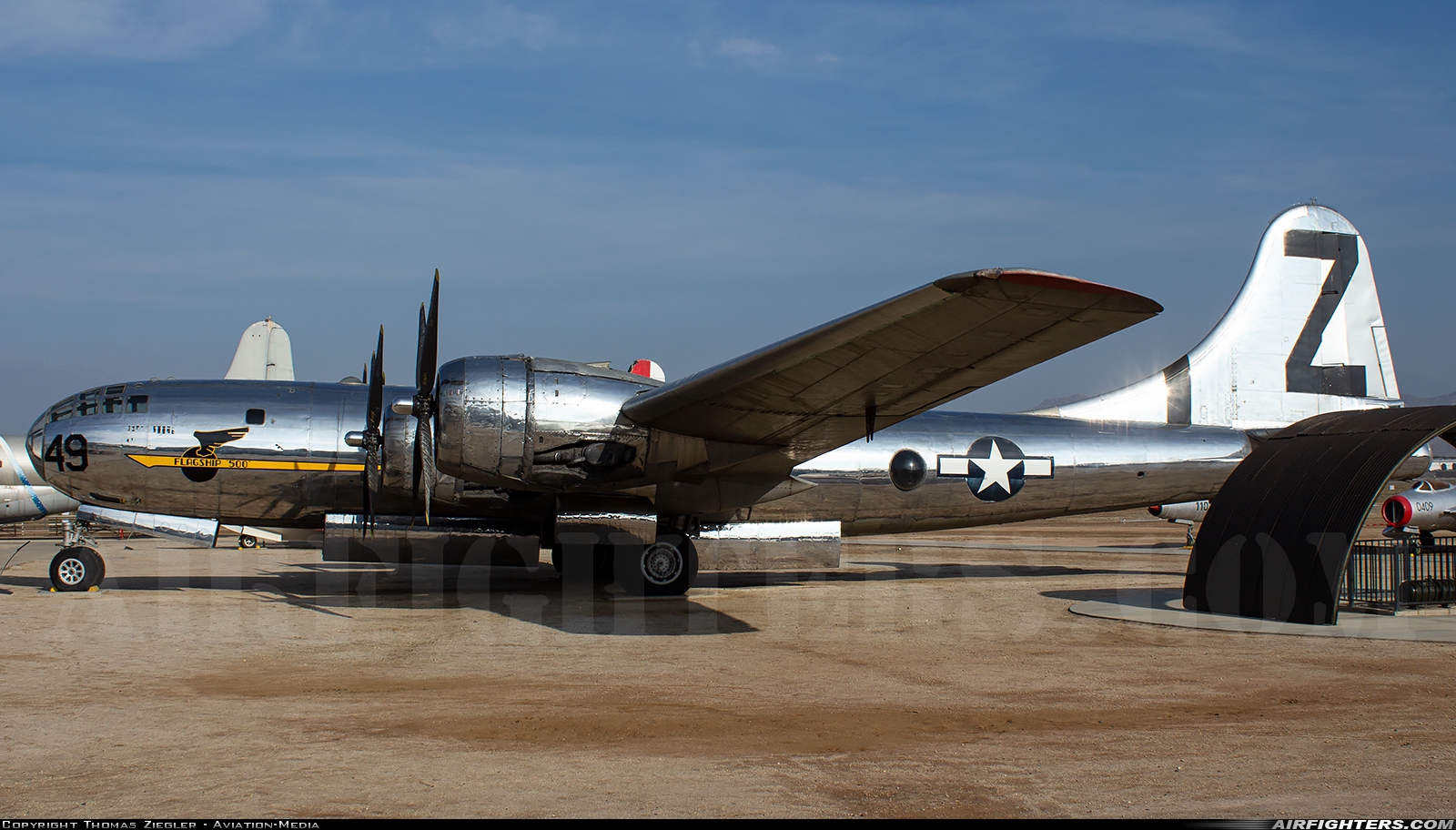 USA - Air Force Boeing B-29A Superfortress 44-61669 at Riverside - March ARB (AFB / Field) (RIV / KRIV), USA