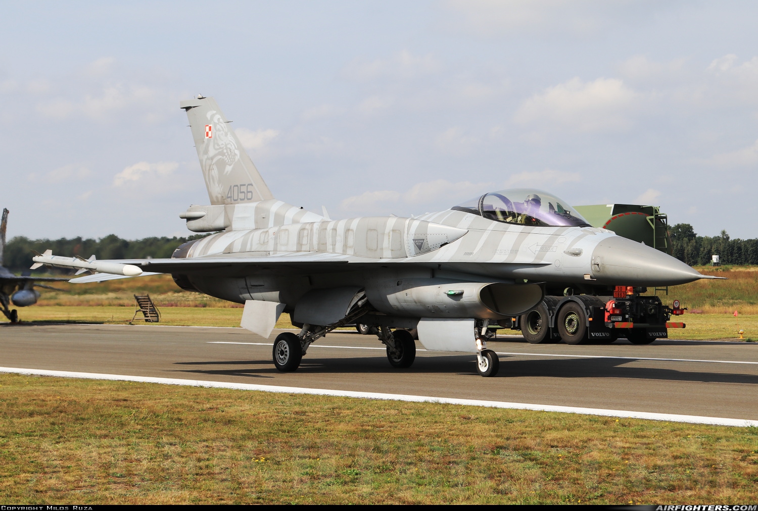 Poland - Air Force General Dynamics F-16C Fighting Falcon 4056 at Kleine Brogel (EBBL), Belgium