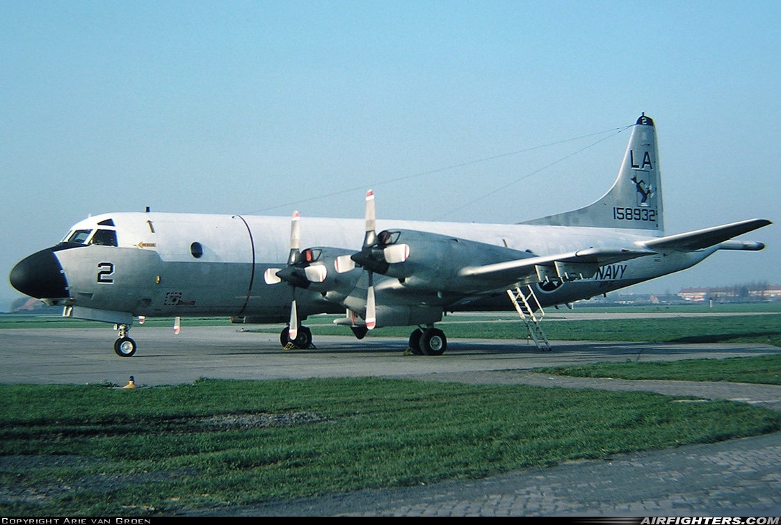 USA - Navy Lockheed P-3C Orion 158932 at Leiden - Valkenburg (LID / EHVB), Netherlands